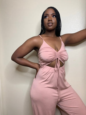 Pretty In Pink Jumpsuit