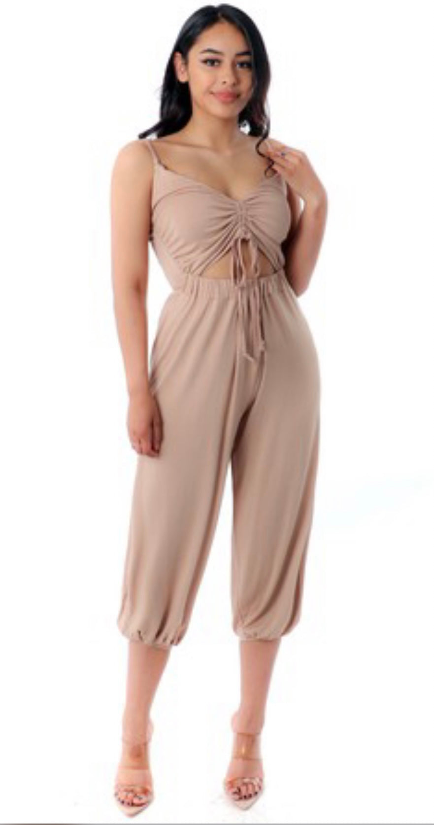 Pretty In Pink Jumpsuit