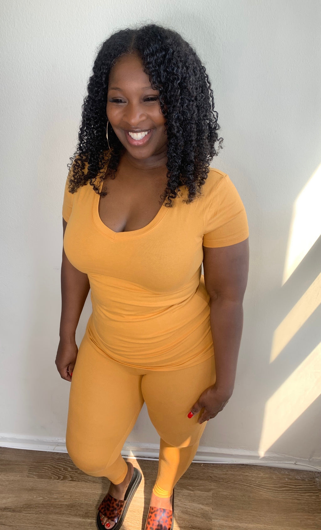 Mustard Legging Set