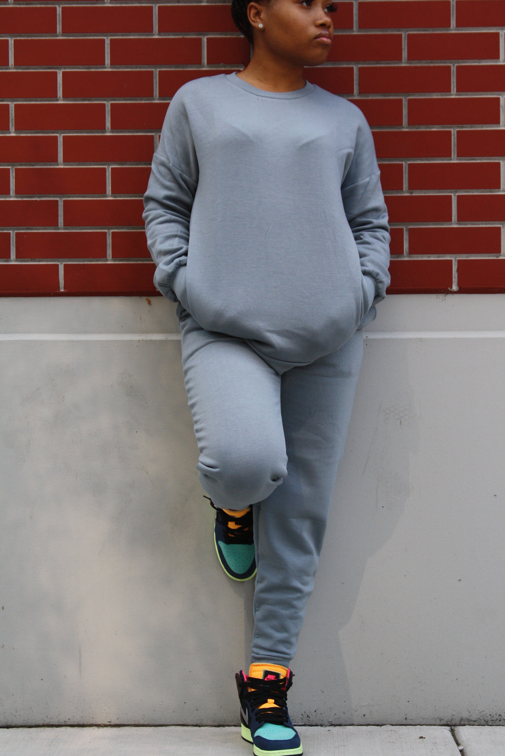 Oversized CrewNeck Set